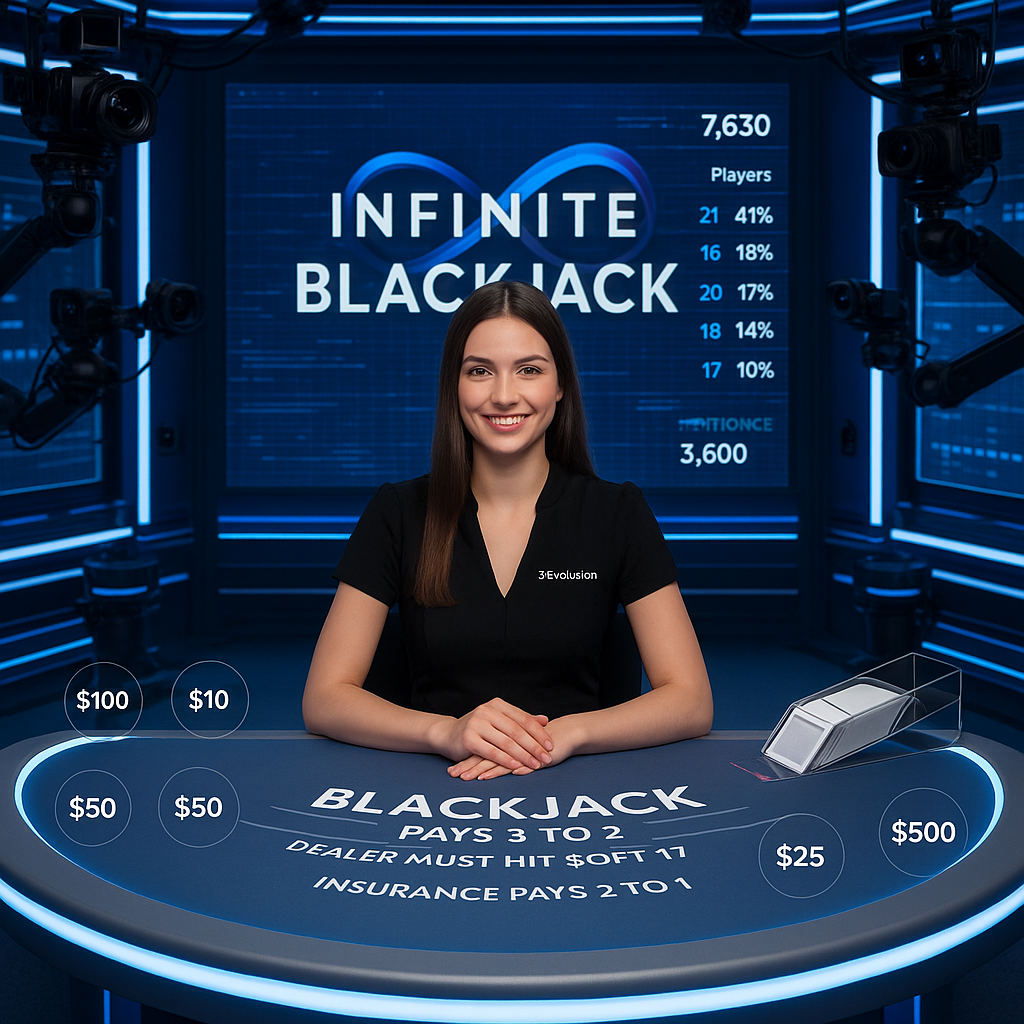 Revolution Casino - Live Blackjack - Croupiers en Direct HD